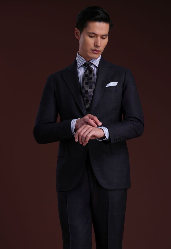 Paul Stuart Plaid Flannel Suit, image 2
