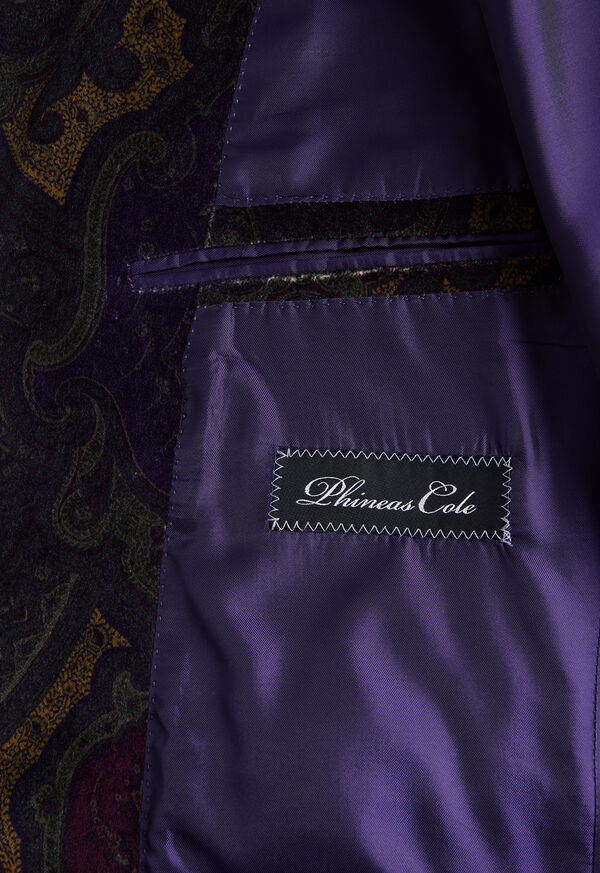 Paul Stuart Printed Cotton Paisley Jacket, image 4