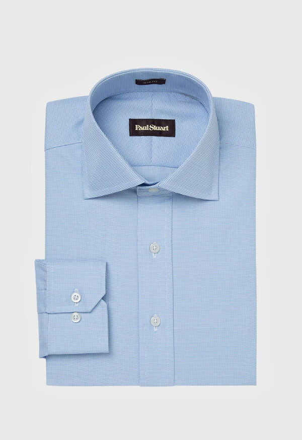 Paul Stuart Slim Fit Blue Royal Oxford Cotton Dress Shirt, image 1