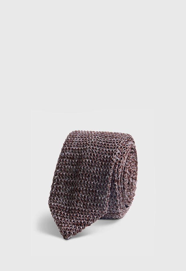 Paul Stuart Silk and Linen Knitted Tie, image 1