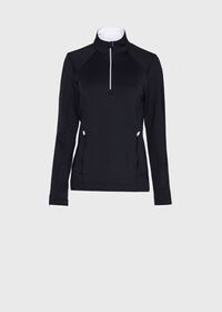 Paul Stuart Zero Restriction Performance Quarter Zip, thumbnail 2