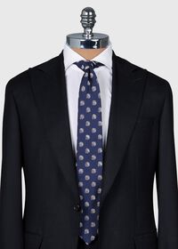 Paul Stuart Silk Woven Hopsack Deco Tie, thumbnail 3