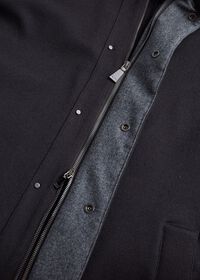 Paul Stuart Cashmere Storm System Coat with Removable Fur trim, thumbnail 3