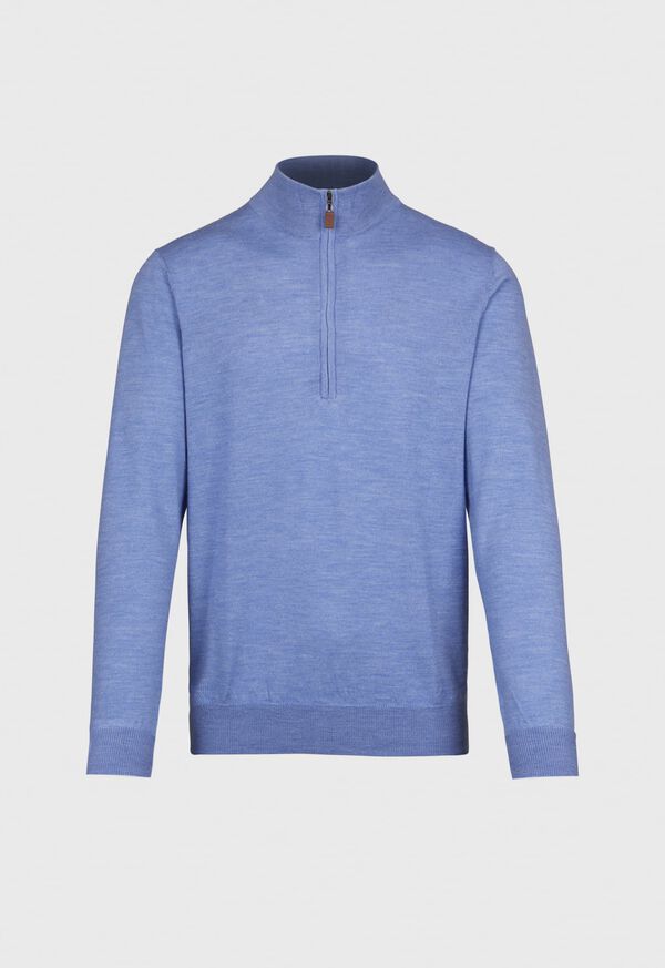Paul Stuart Merino 1/4 Zip Sweater, image 1