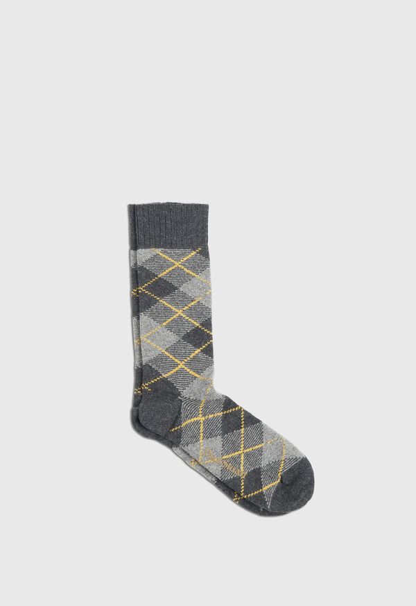 Paul Stuart Cashmere Blend Argyle Sock, image 1