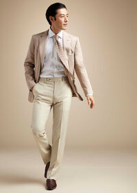 Paul Stuart Solid Linen Pant, thumbnail 3