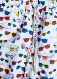 Paul Stuart Sunglasses Print Swim Trunk, thumbnail 2