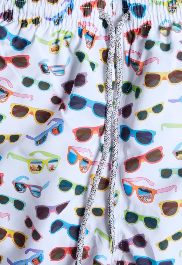 Paul Stuart Sunglasses Print Swim Trunk, image 2