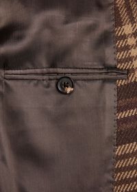 Paul Stuart Soft Shoulder Wool Blend Plaid Sport Jacket, thumbnail 4