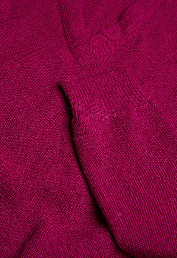 Paul Stuart Classic Alpaca Links V-Neck Sweater, image 2