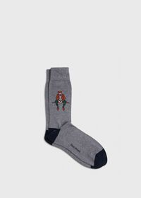Paul Stuart Sock with Man on the Fence Logo, thumbnail 2