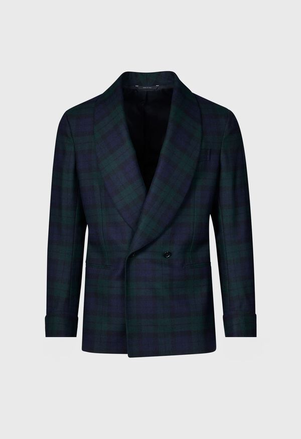 Paul Stuart Black Watch Shawl Collar Tuxedo, image 3