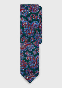 Paul Stuart Paisley Tie, thumbnail 1