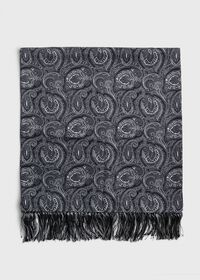 Paul Stuart Printed Silk Tubular Scarf, thumbnail 2