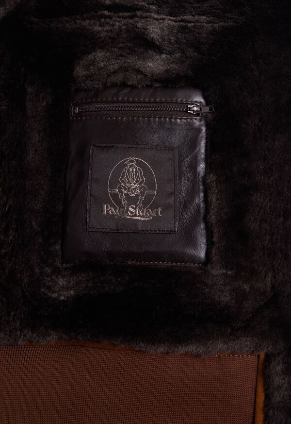 Paul Stuart Rugged Shearling Jacket, image 5
