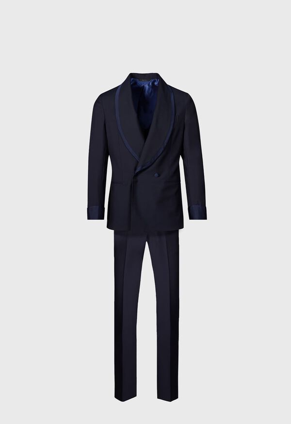 Paul Stuart Double Breasted Shawl Lapel Tuxedo, image 1