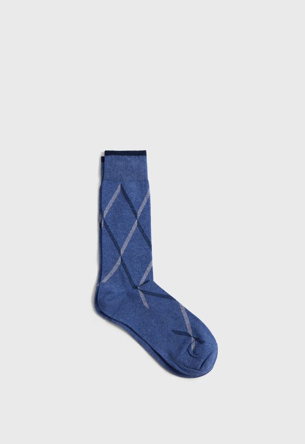 Paul Stuart Cotton Blend Argyle Sock, image 1