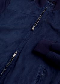 Paul Stuart Suede and Jersey Bomber Jacket, thumbnail 3