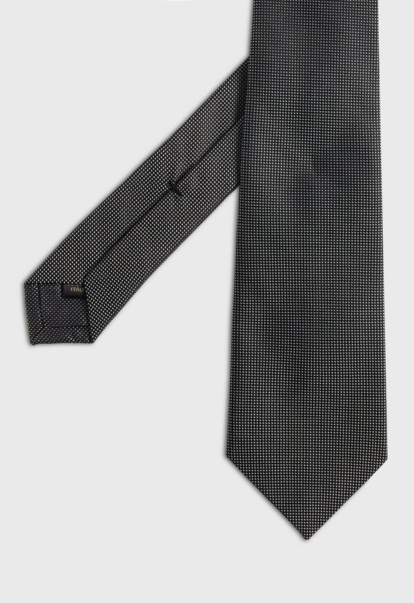 Paul Stuart Woven Silk Jacquard Micro Dot Tie, image 1