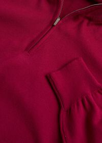 Paul Stuart Cotton Zipneck Pullover, thumbnail 2