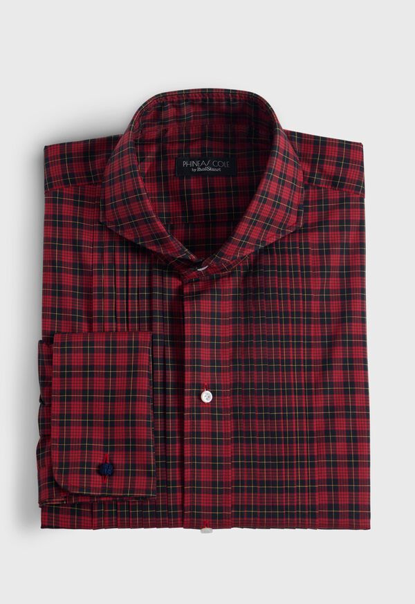Paul Stuart Pleated Front Formal Shirt, image 1