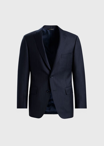 Paul Stuart Super 130s Wool Stripe Paul Suit