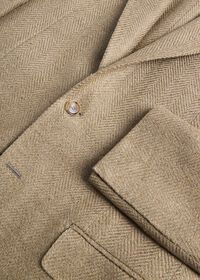 Paul Stuart Silk & Linen Herringbone Jacket, thumbnail 2