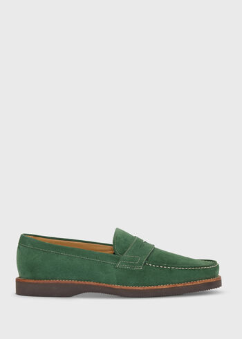 Paul Stuart Malcolm Suede Penny Loafer
