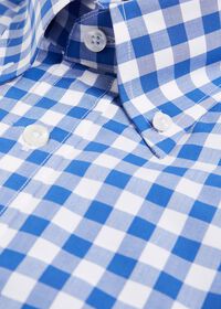 Paul Stuart Gingham Cotton Dress Shirt, thumbnail 2