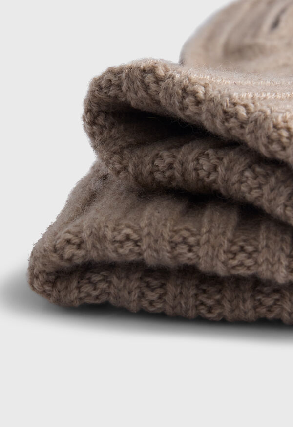 Paul Stuart Suede & Cashmere Cable Knit Glove, image 2