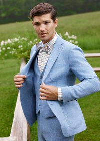 Paul Stuart Shetland Wool Herringbone Jacket, thumbnail 2
