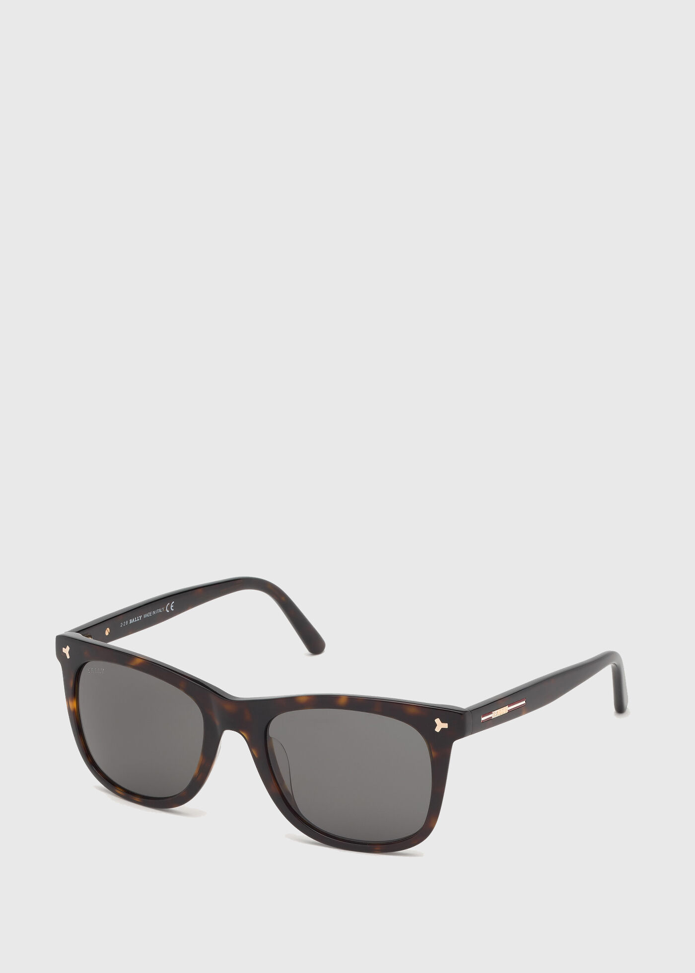 Bally s Dark Havana Acetate Sunglasses