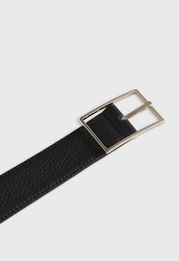 Paul Stuart Grained Taurillon Leather Belt, image 3