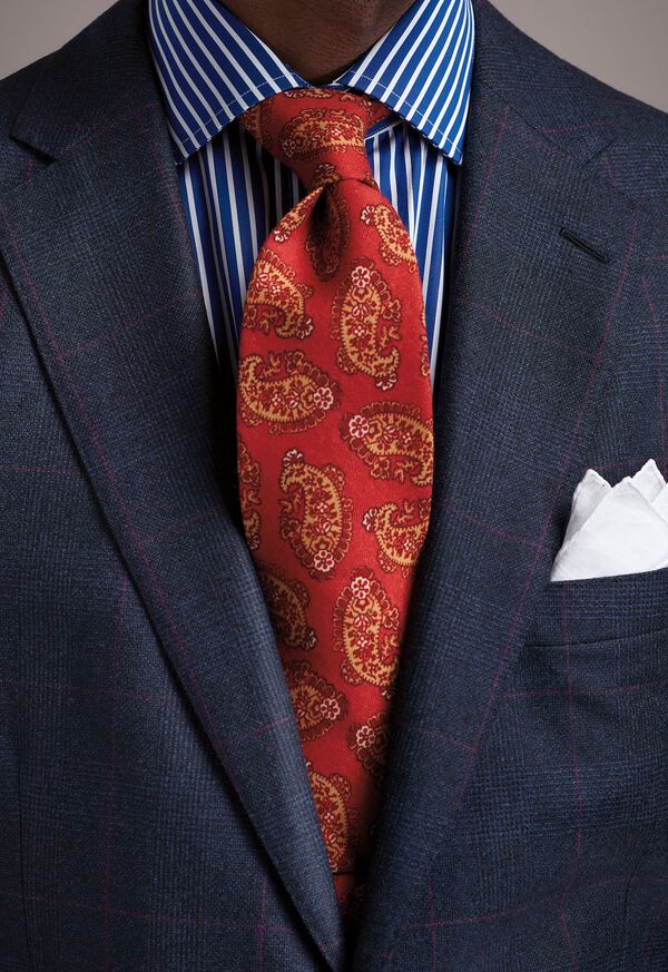 FW21 Paul Stuart Catalog Plaid Suit Look, image 1