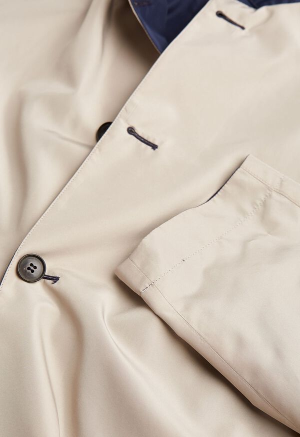 Paul Stuart Reversible Microfiber Trench, image 7