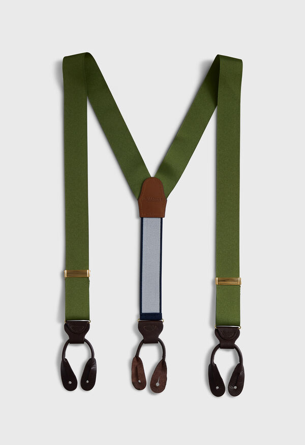 Paul Stuart Solid Grosgrain Braces, image 4