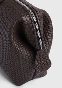 Paul Stuart Woven Leather Dopp Kit, thumbnail 3