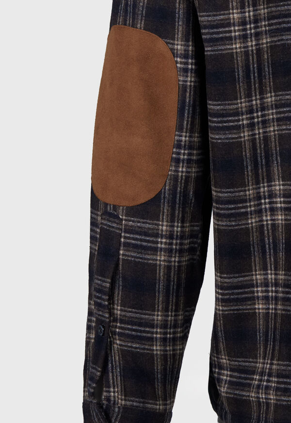 Paul Stuart Wool Plaid Overshirt, image 5