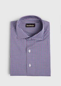Paul Stuart Natural Stretch Small Check Sport Shirt, thumbnail 1