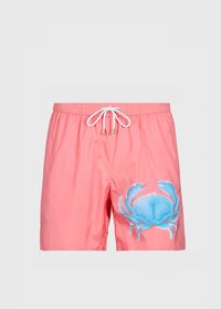 Paul Stuart Crab Print Swim Trunk, thumbnail 1