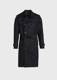 Paul Stuart Double Breasted Trench Coat, thumbnail 2