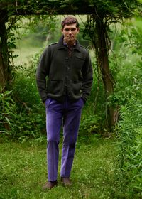 Paul Stuart Cotton Horizontal Cord James Trouser, thumbnail 5