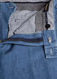Paul Stuart Chambray Cotton Stretch Pant, thumbnail 2