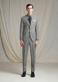 Paul Stuart Black and White Plaid Suit, thumbnail 3