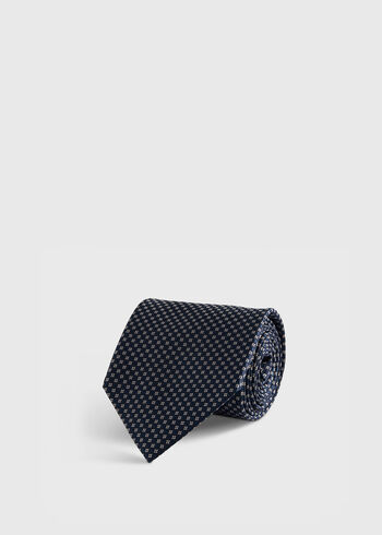 Paul Stuart Woven Silk Micro Jacquard Tie