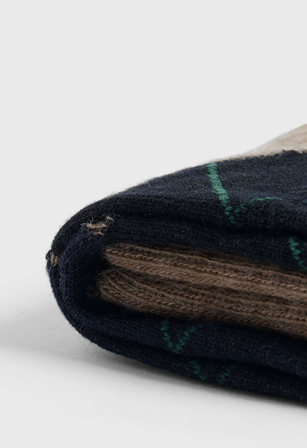 Paul Stuart Wool Blend Argyle Sock, image 2