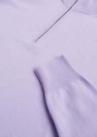 Paul Stuart Cashmere 1/4 Zip Mock Neck Sweater, thumbnail 8