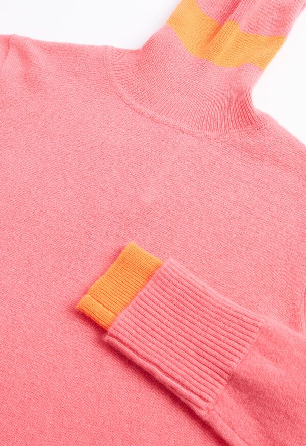 Paul Stuart Turtleneck with Contrast Tipping, image 2