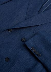 Paul Stuart Blue Linen Jacket, thumbnail 4