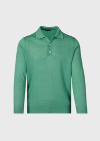 Paul Stuart Linen & Cotton Polo Shirt, thumbnail 1